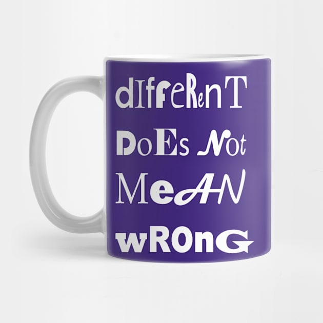 Different Doesnt Mean Wrong Unique Type by taiche